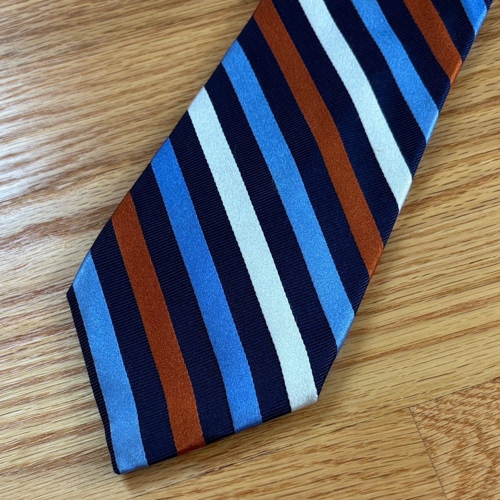 Chaps Multicolor Striped Men's Tie